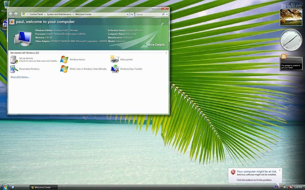 Windows Vista Build 5365
