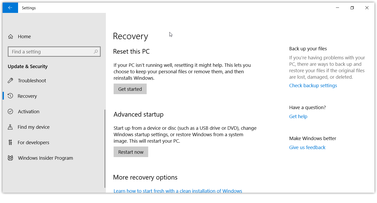 Cum se resetează Windows 10 - Cum inițiem procedura